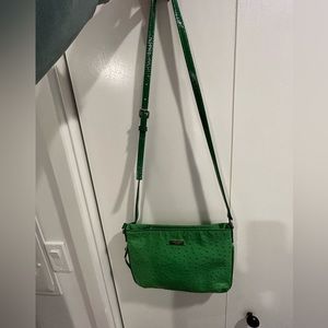 Kate Spade Green Leather Crossbody ♠️